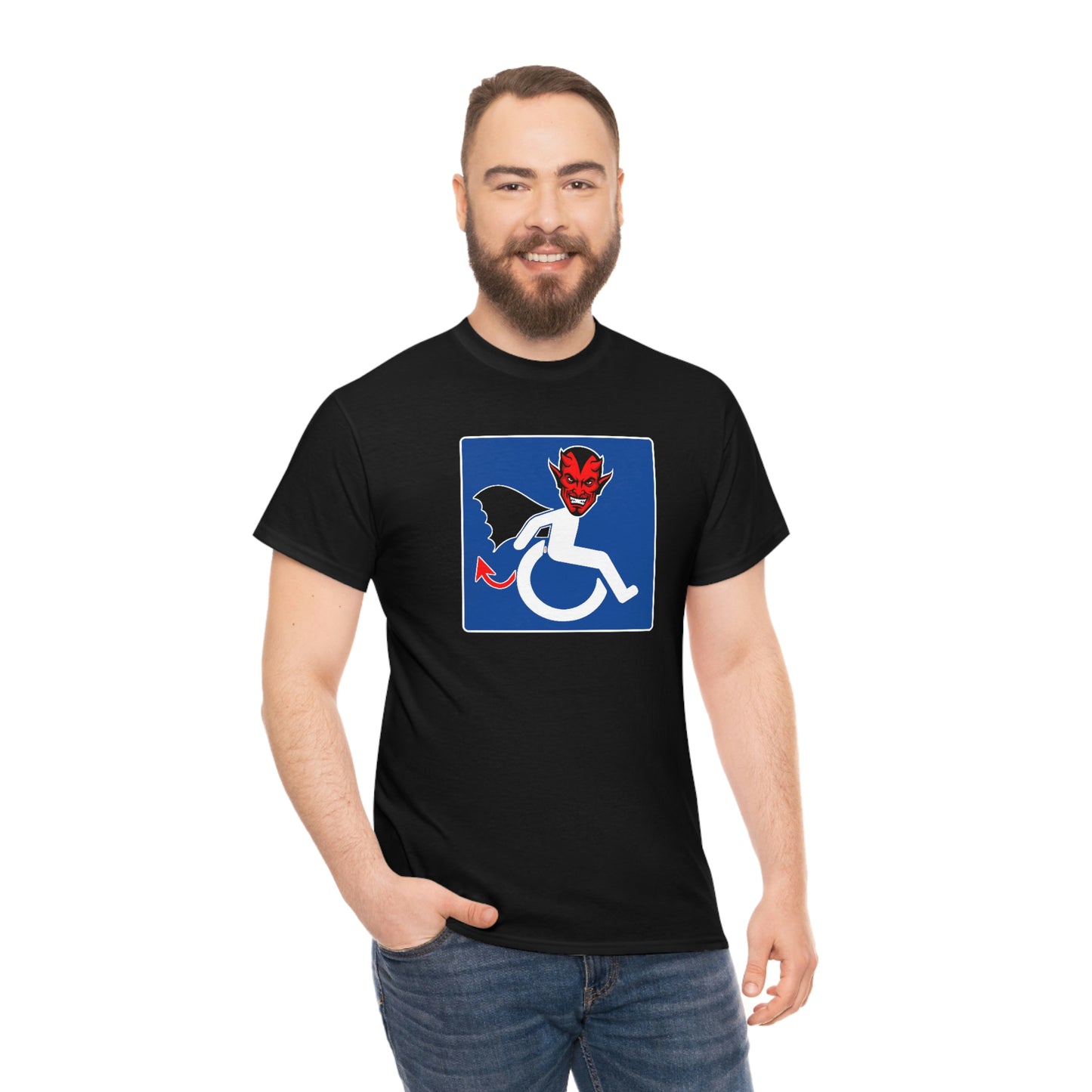 WHEELCHARIOT 5 (Luis) 2 Unisex Heavy Cotton Tee