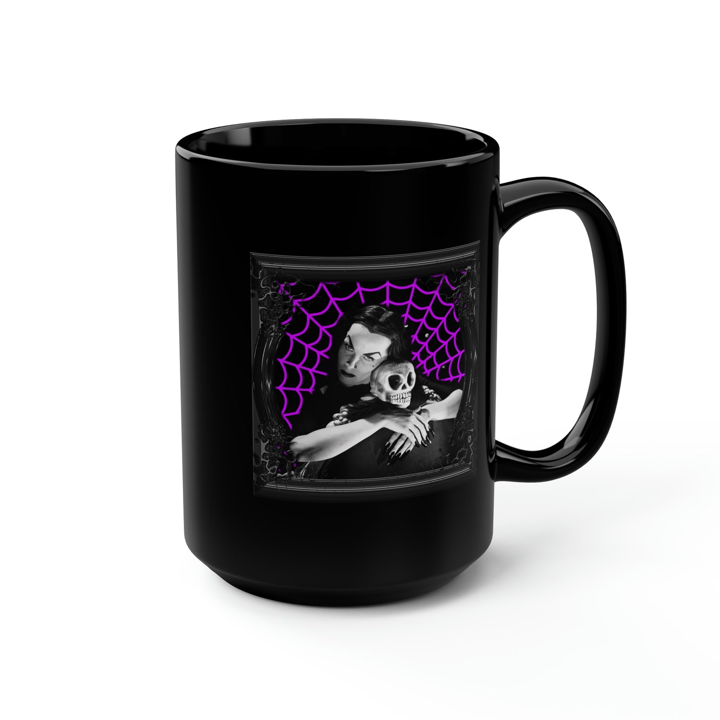 VAMPIRA 17 Black Mug, 15oz