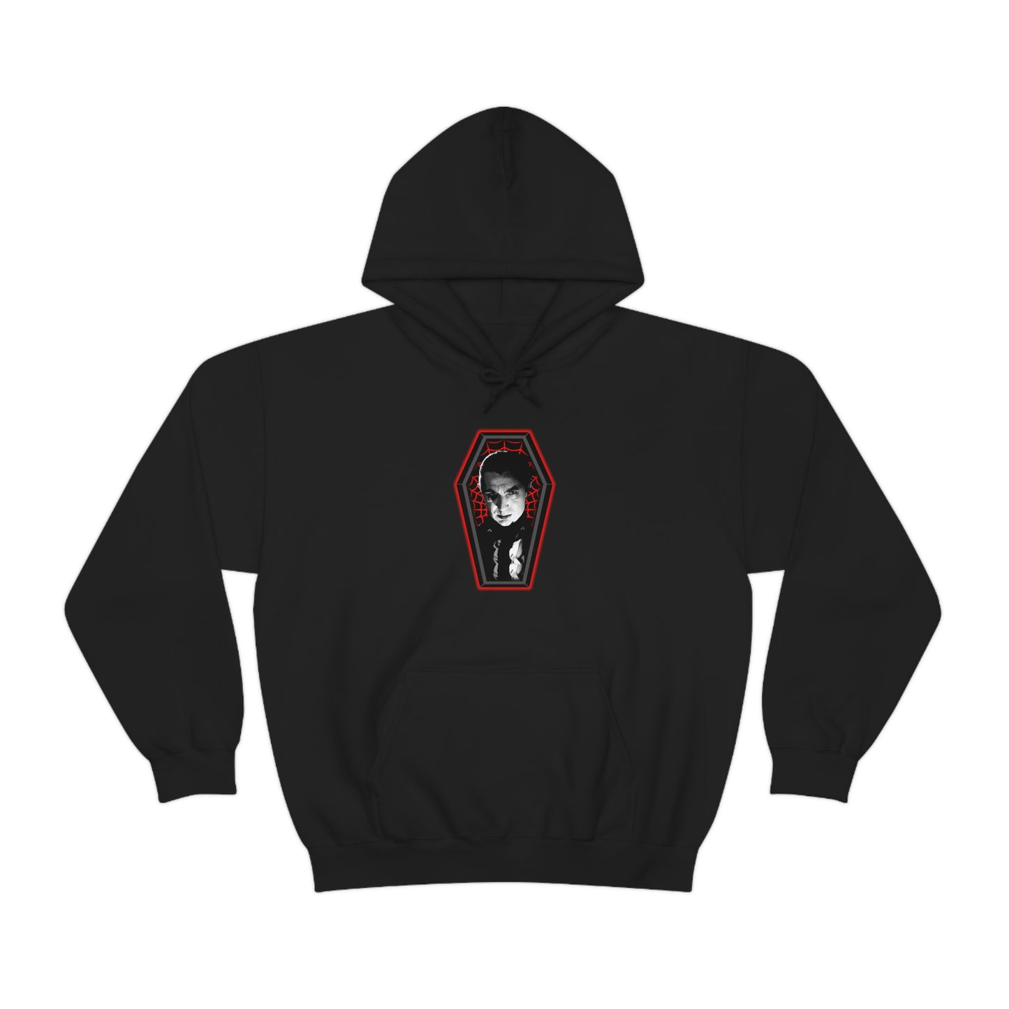 COFFIN MUGSHOT 3 (DRAC) Unisex Heavy Blend™ Hooded Sweatshirt