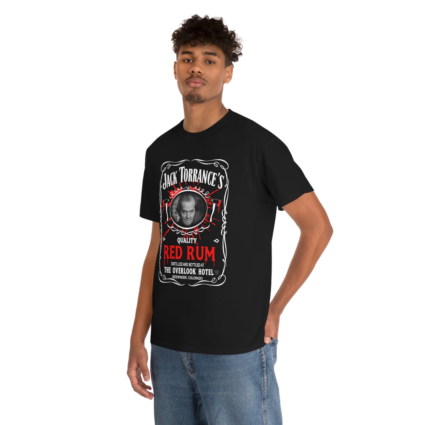 JACK TORRANCE'S - RED RUM Unisex Heavy Cotton Tee