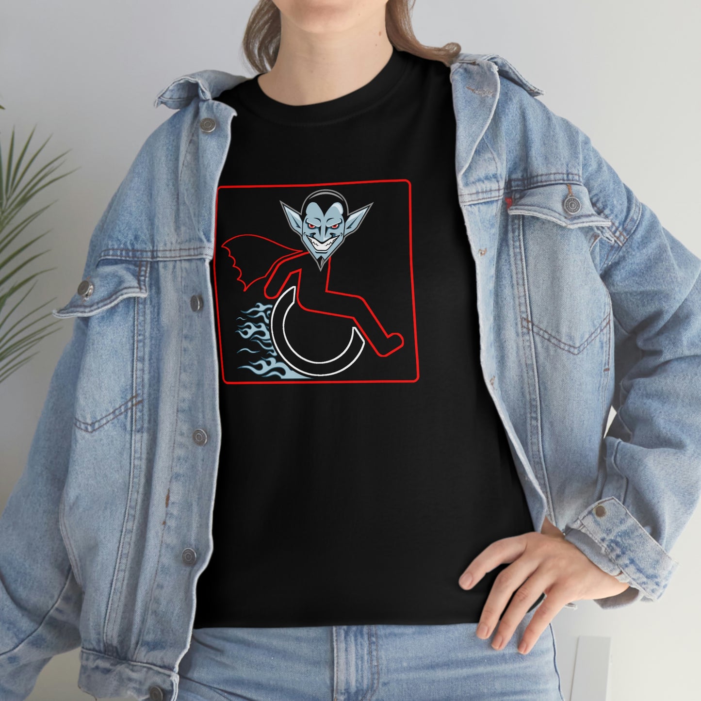 WHEELCHARIOT 7 (Drac) 1 Unisex Heavy Cotton Tee