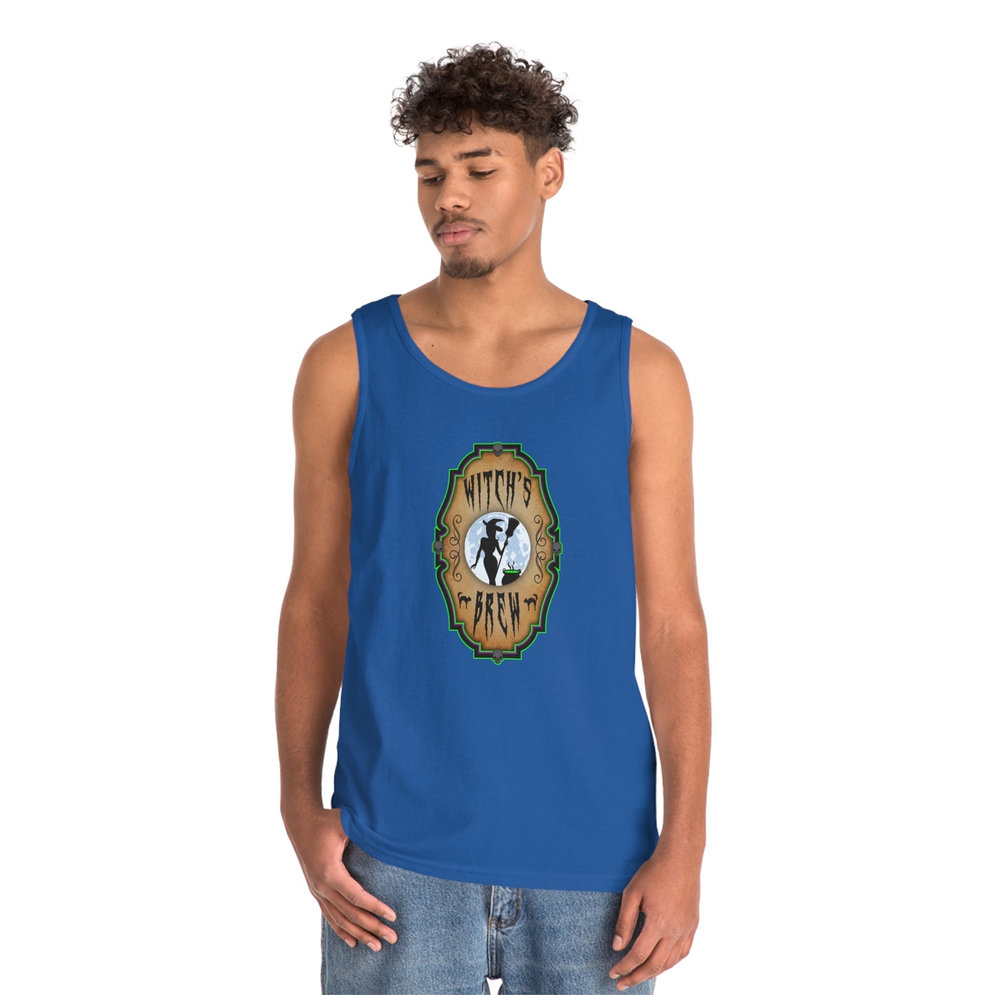 WITCHERY POTIONS 2 (WITCH'S BREW) Unisex Heavy Cotton Tank Top