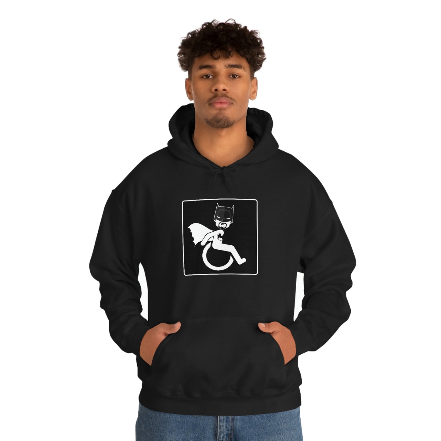 WHEELCHARIOT 10 (Bruce) 1 Unisex Heavy Blend™ Hooded Sweatshirt