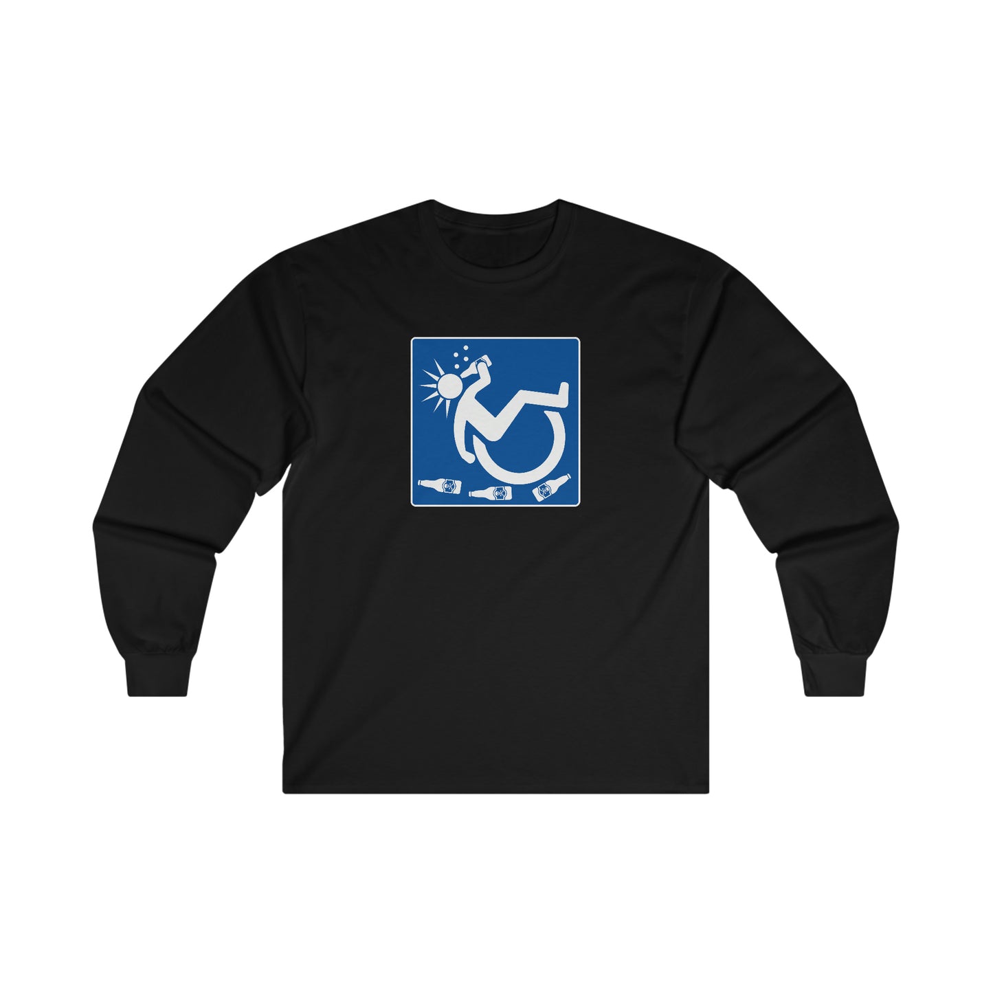 WHEELCHARIOT 1 (Beer) Ultra Cotton Long Sleeve Tee