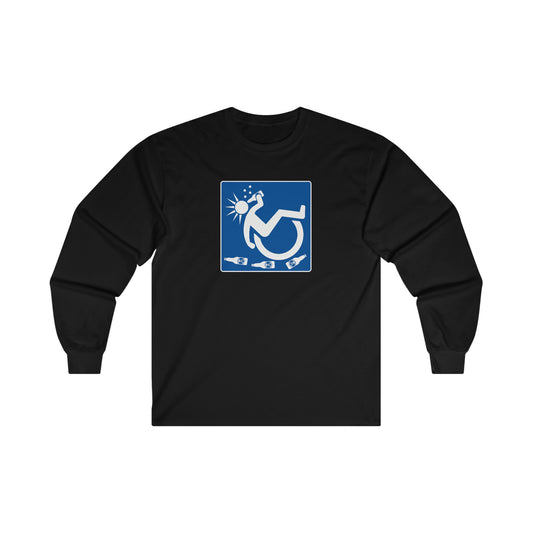 WHEELCHARIOT 1 (Beer) Ultra Cotton Long Sleeve Tee