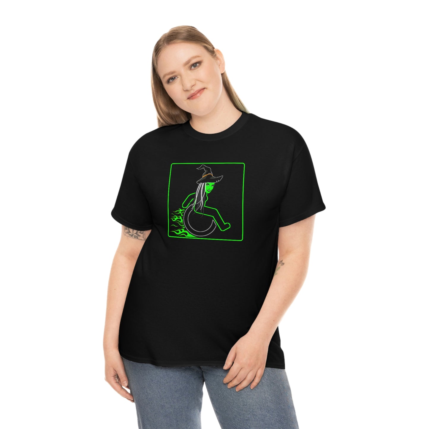 WHEELCHARIOT 16 (Witch) Unisex Heavy Cotton Tee