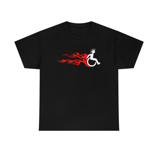 WHEELCHARIOT 2 (Flamer) Unisex Heavy Cotton Tee