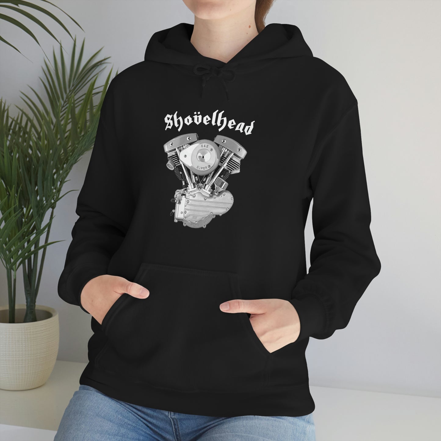 SHOVELHEAD 2 (GENERATOR) Unisex Heavy Blend™ Hooded Sweatshirt