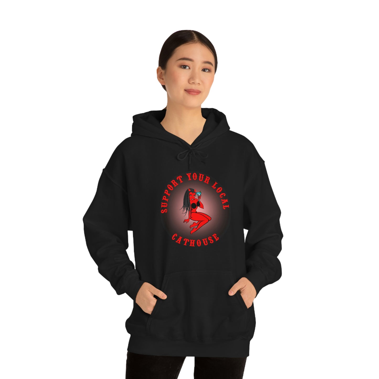 CATHOUSE 1 Unisex Heavy Blend™ Hooded Sweatshirt