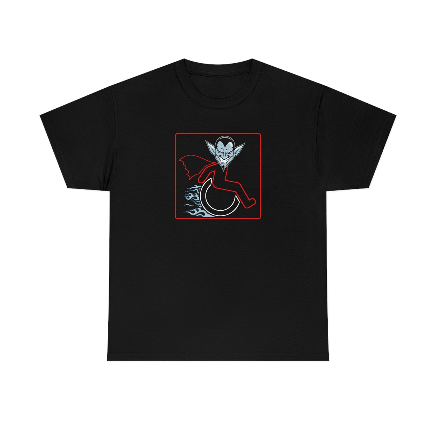 WHEELCHARIOT 7 (Drac) 1 Unisex Heavy Cotton Tee