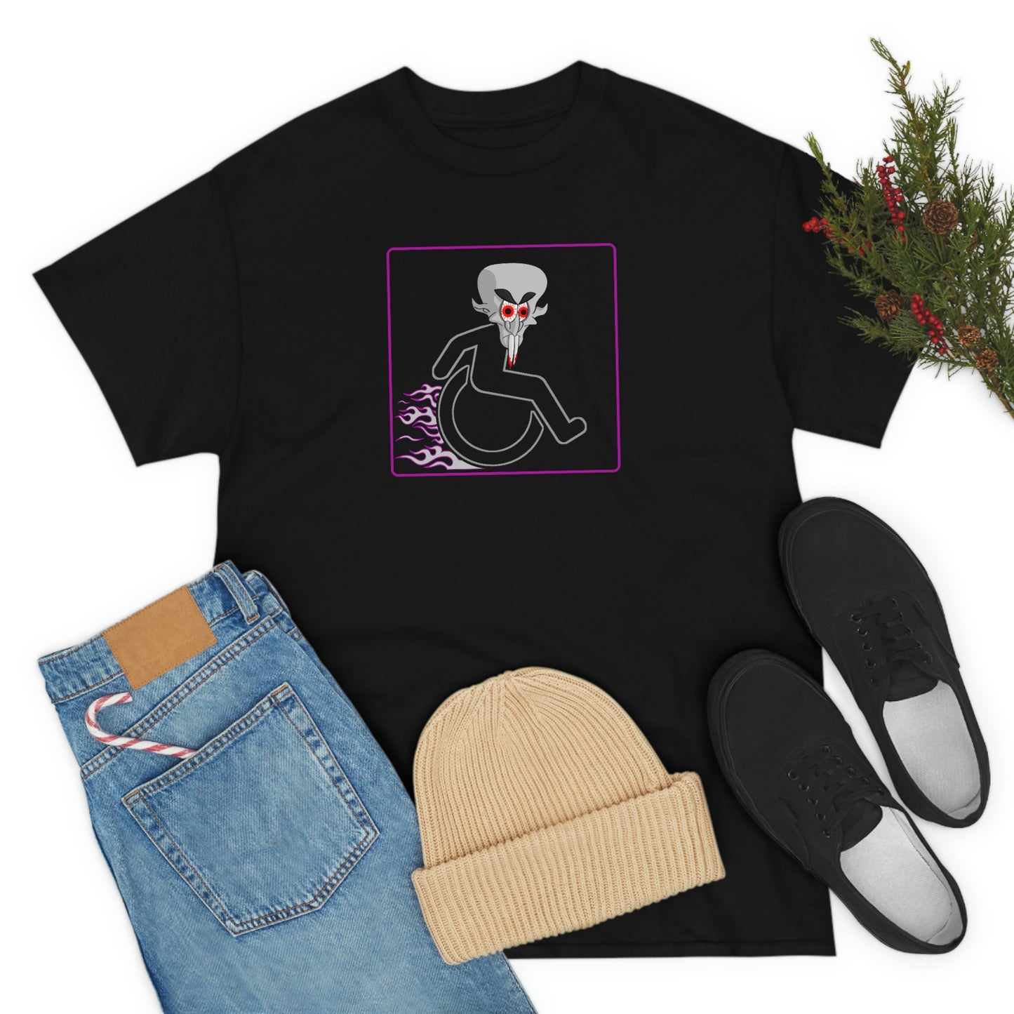 WHEELCHARIOT 9 (Nosferatu) 1 Unisex Heavy Cotton Tee