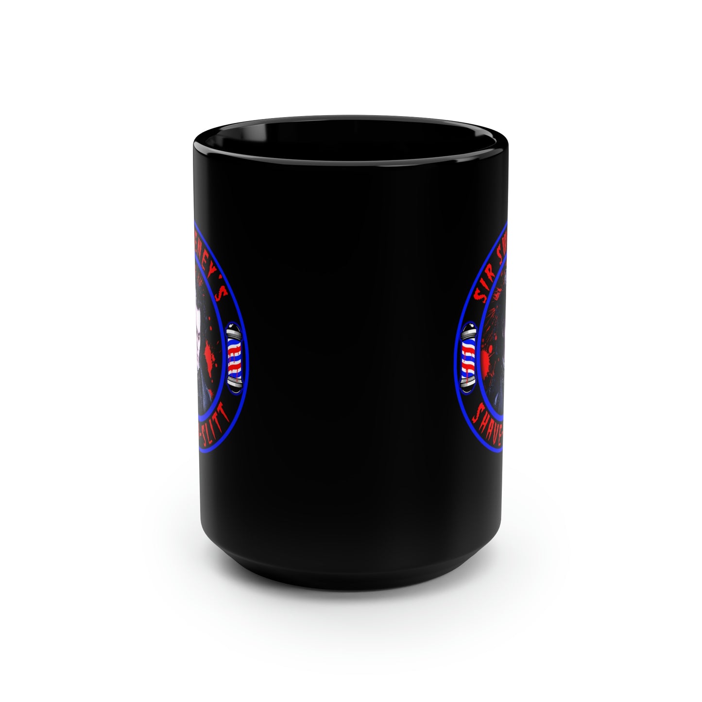 SIR SWEENEY - SHAVE N SLITT Black Mug, 15oz