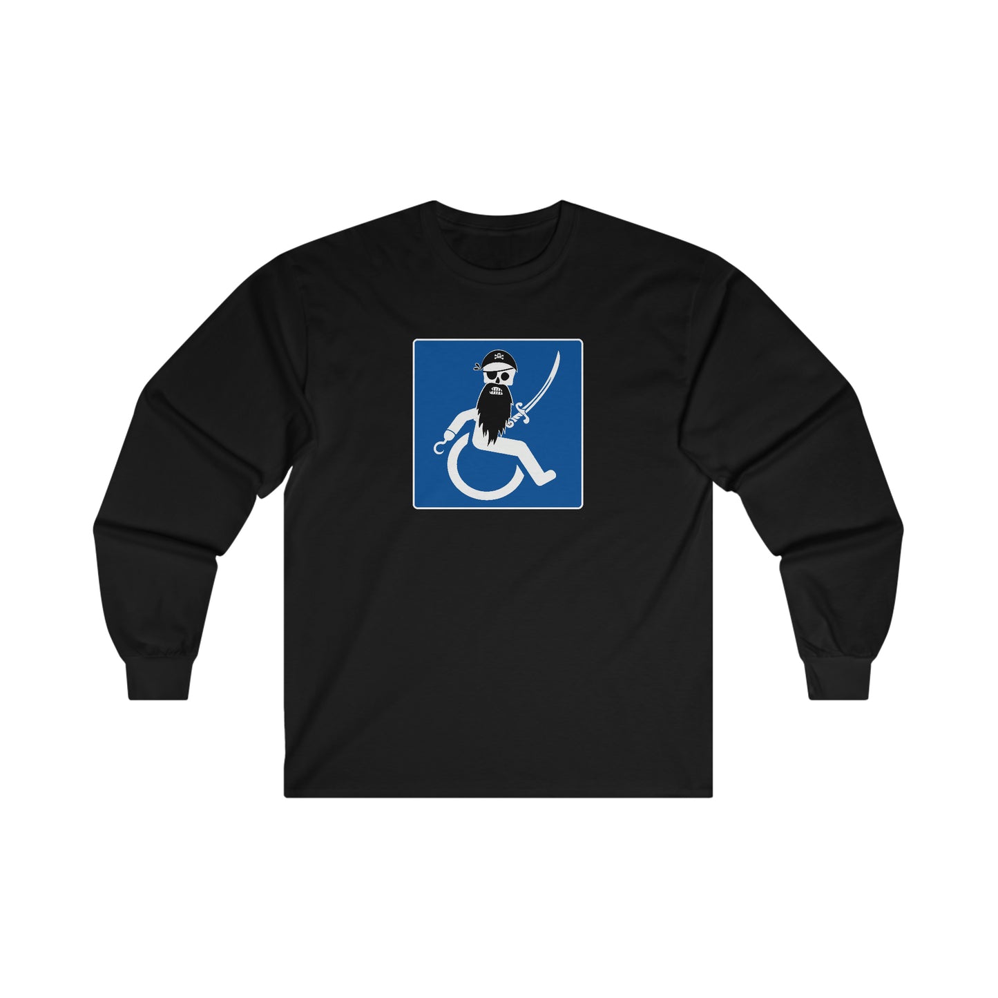 WHEELCHARIOT 4 (Pirate) 2 Ultra Cotton Long Sleeve Tee