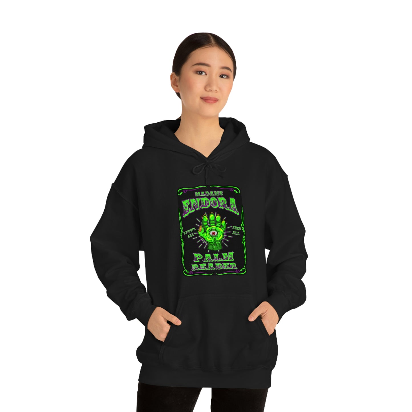 MADAME ENDORA - PALM READER Unisex Heavy Blend™ Hooded Sweatshirt