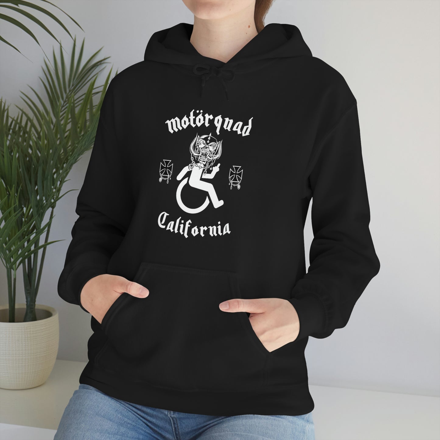 WHEELCHARIOT 3 (Motörquad) Unisex Heavy Blend™ Hooded Sweatshirt