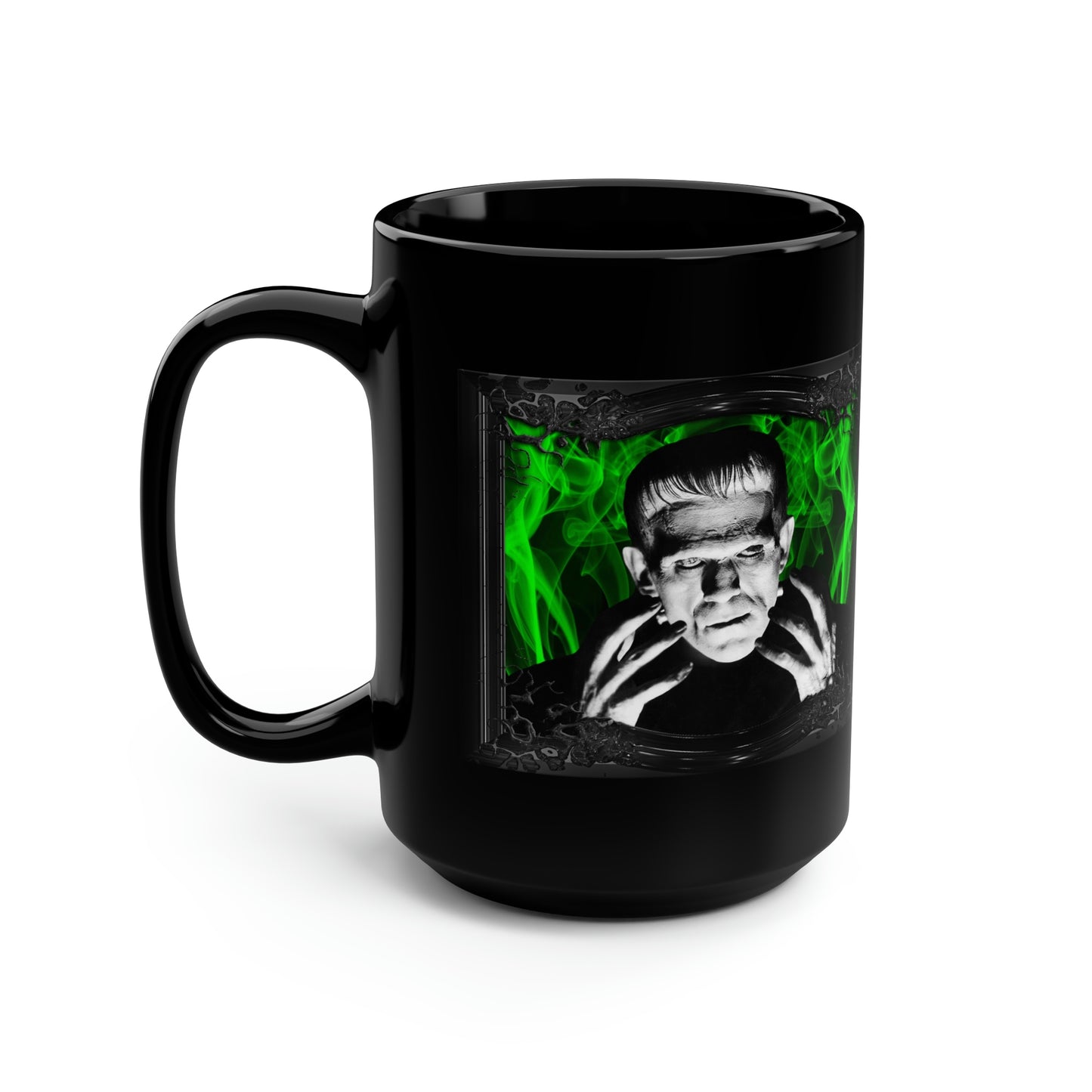 FRANKIE 3 (1931) Black Mug, 15oz