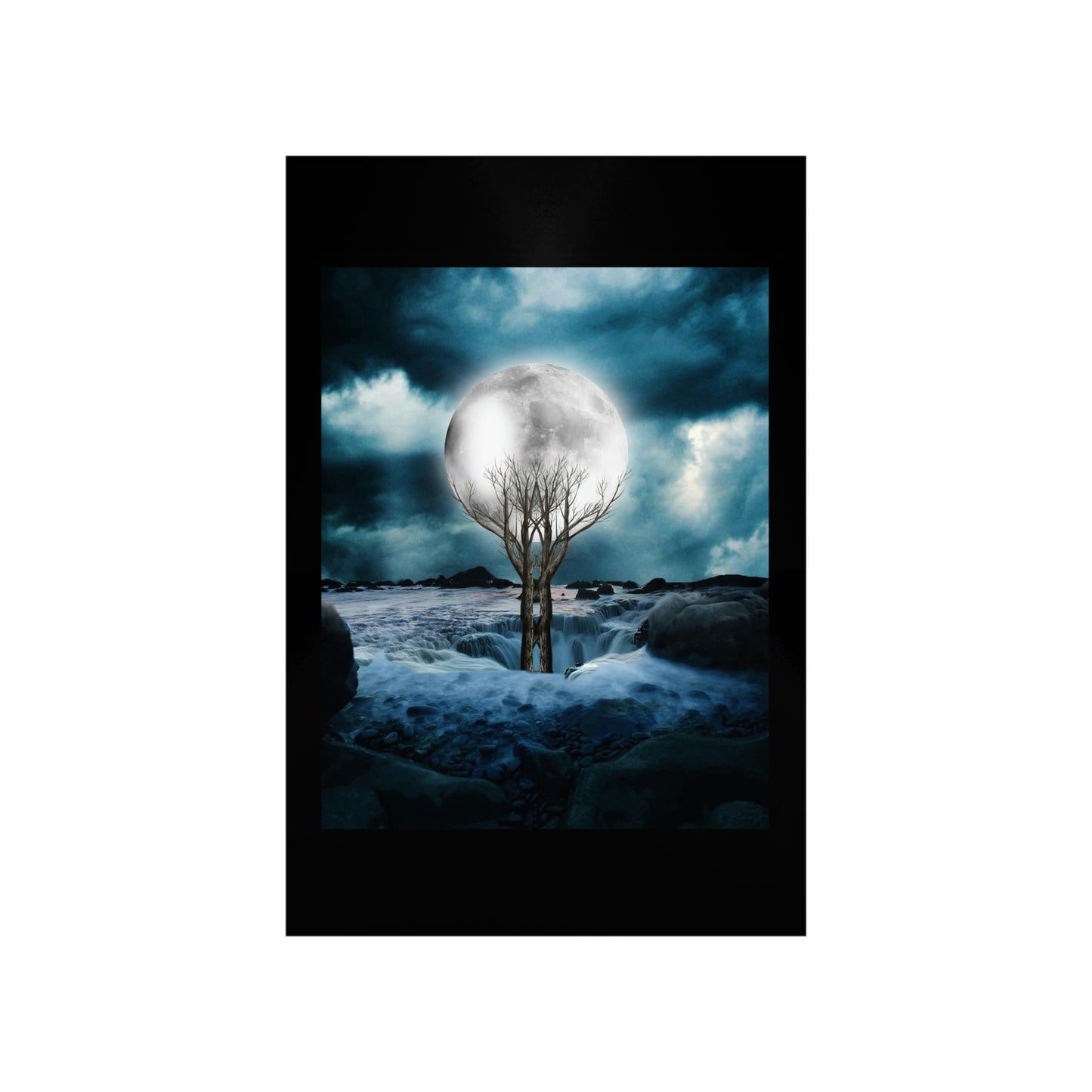 MOON 1 Premium Matte Vertical Posters