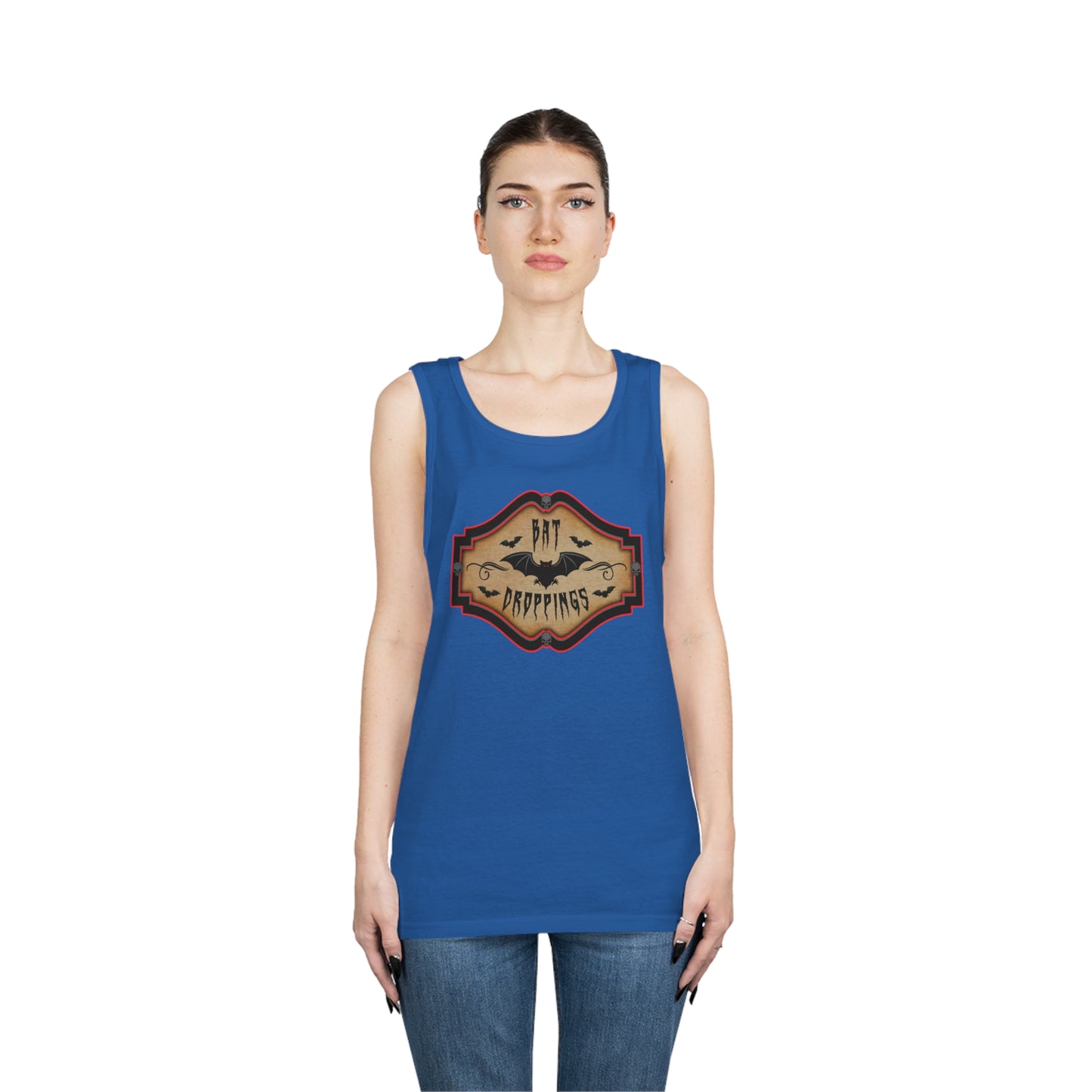 WITCHERY POTIONS 1 (BAT DROPPINGS) Unisex Heavy Cotton Tank Top