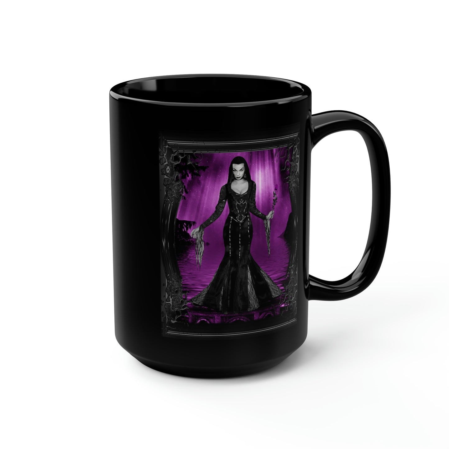 VAMPIRA 10 Black Mug, 15oz