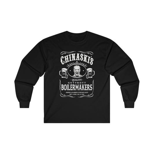 CHINASKIS (BOILERMAKERS) Ultra Cotton Long Sleeve Tee