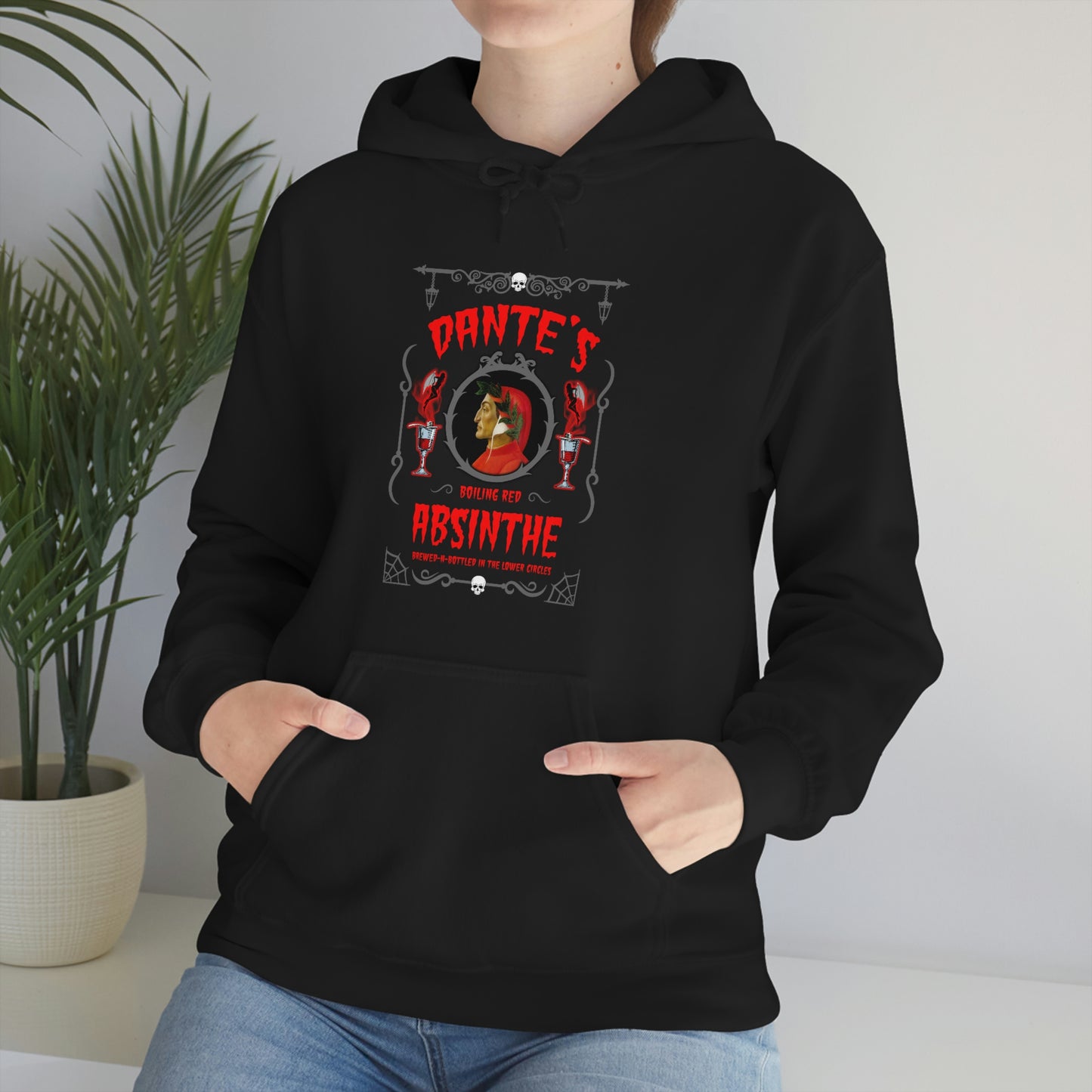 ABSINTHE MONSTERS (DANTE) Unisex Heavy Blend™ Hooded Sweatshirt