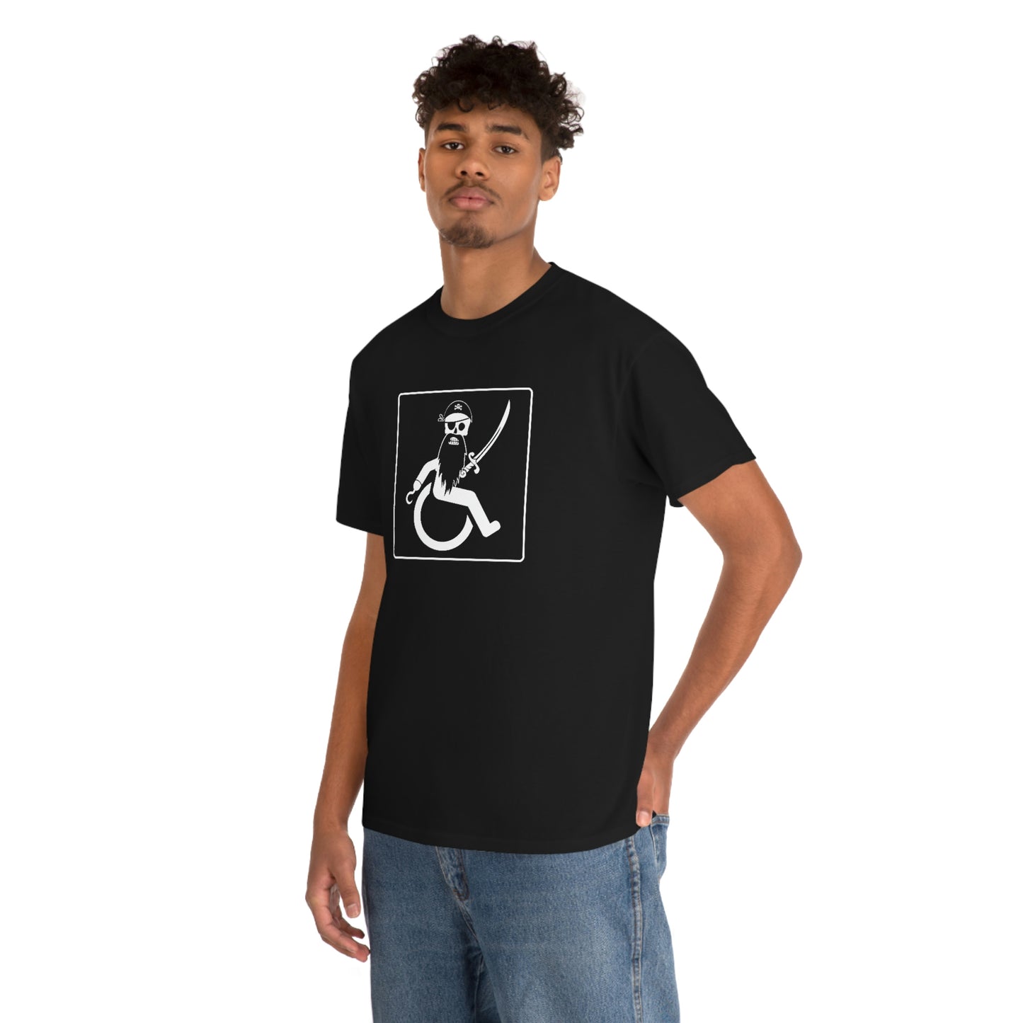 WHEELCHARIOT 4 (Pirate) 1 Unisex Heavy Cotton Tee