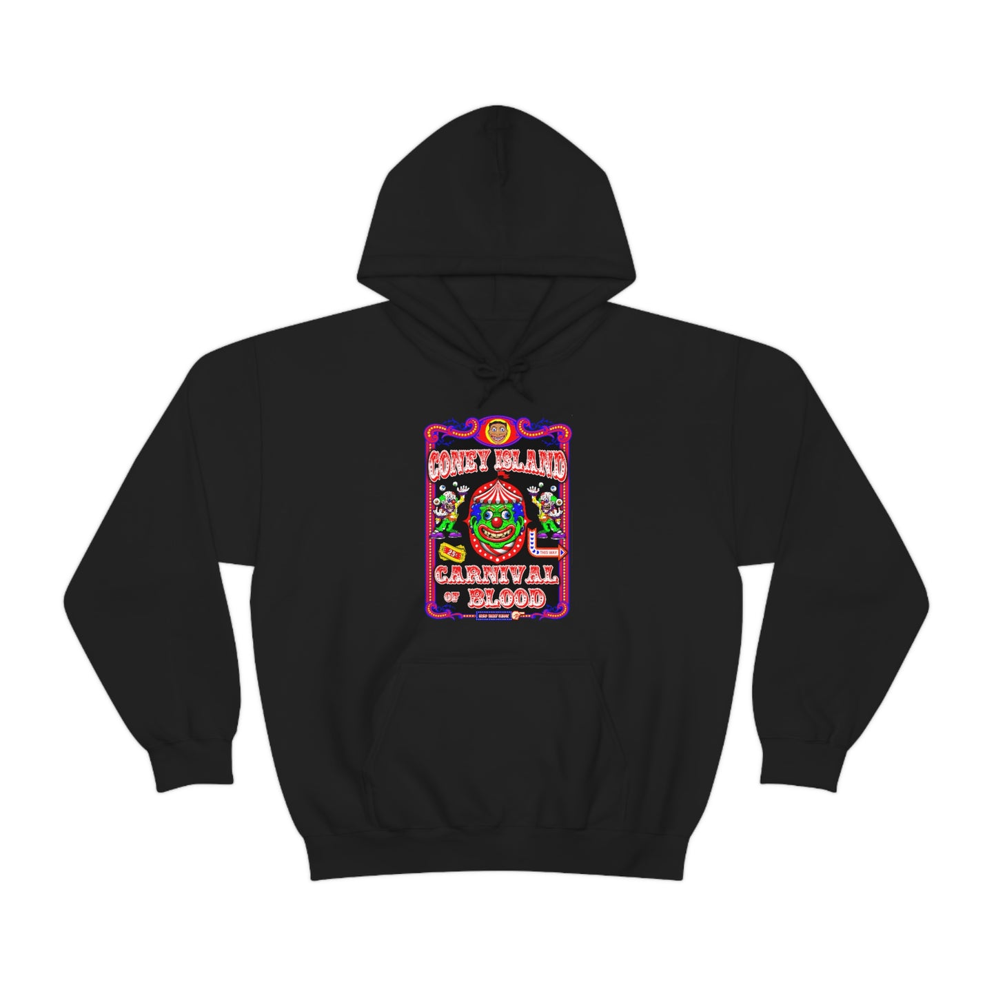 CONEY ISLAND 3 (CARNIVAL OF BLOOD) Unisex Heavy Blend™ Hooded Sweatshirt