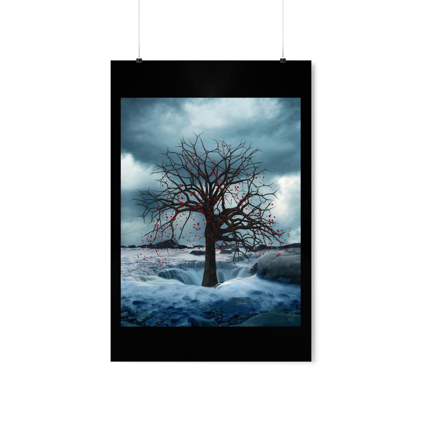 TREE OF LIFE (RED) Premium Matte Vertical Posters