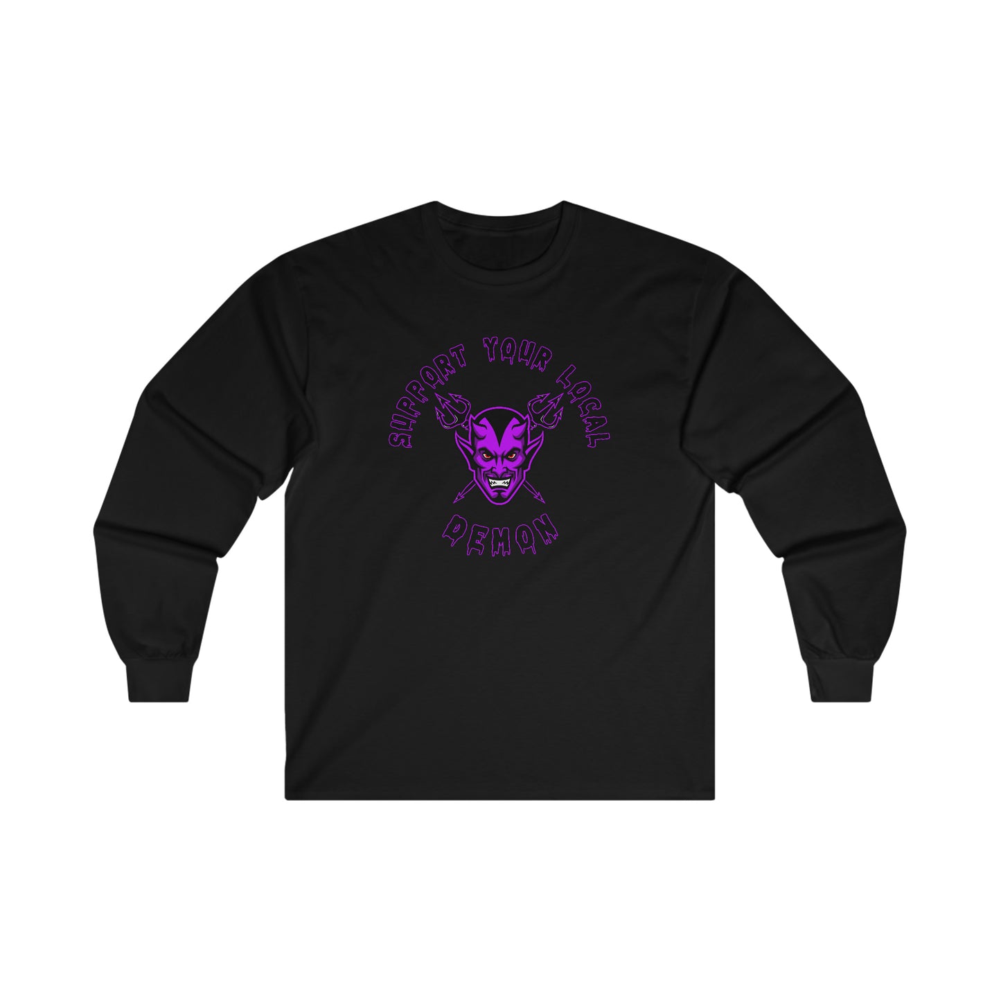SUPPORT YOUR LOCAL DEMON 1(P) Ultra Cotton Long Sleeve Tee