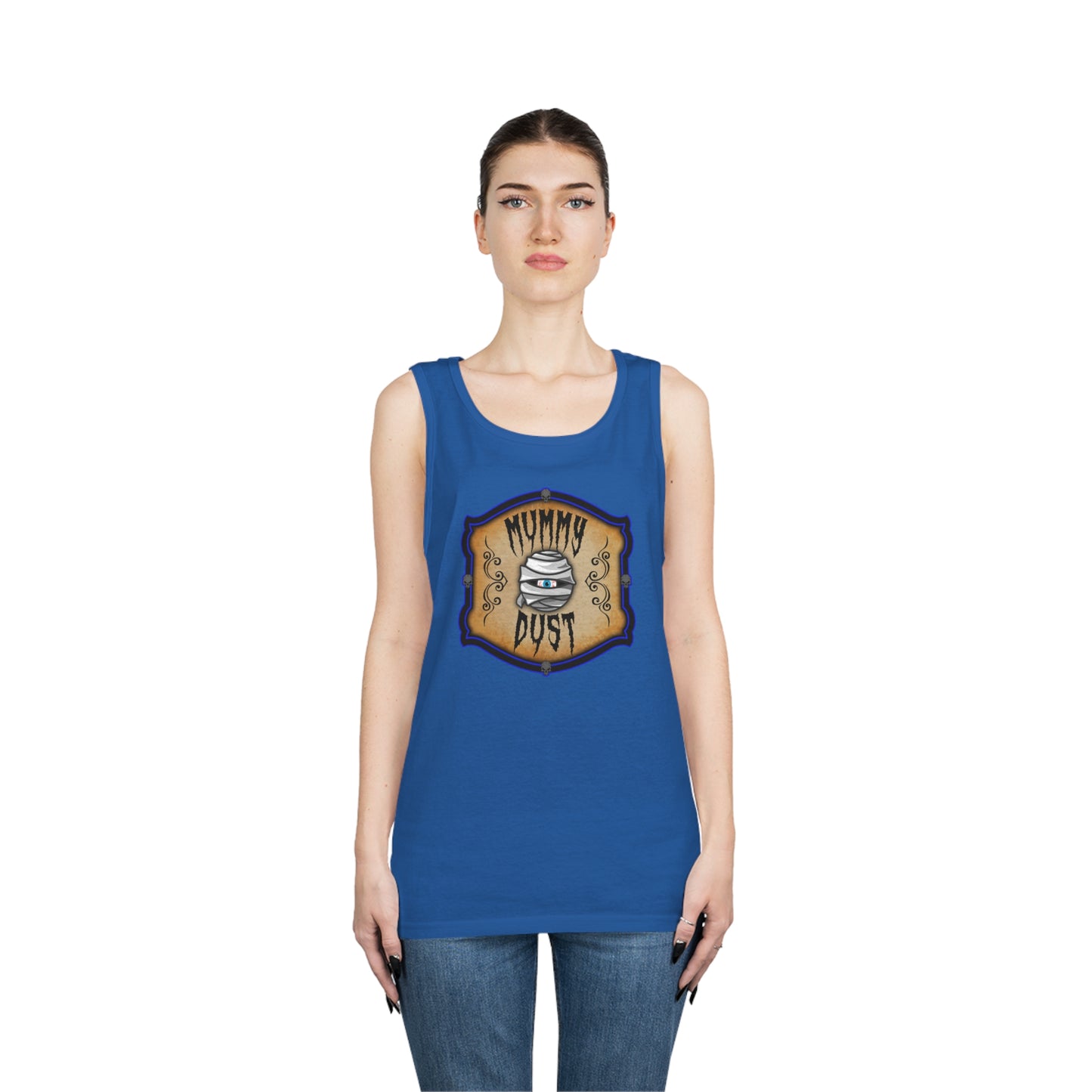 WITCHERY POTIONS 6 (MUMMY DUST)  Unisex Heavy Cotton Tank Top