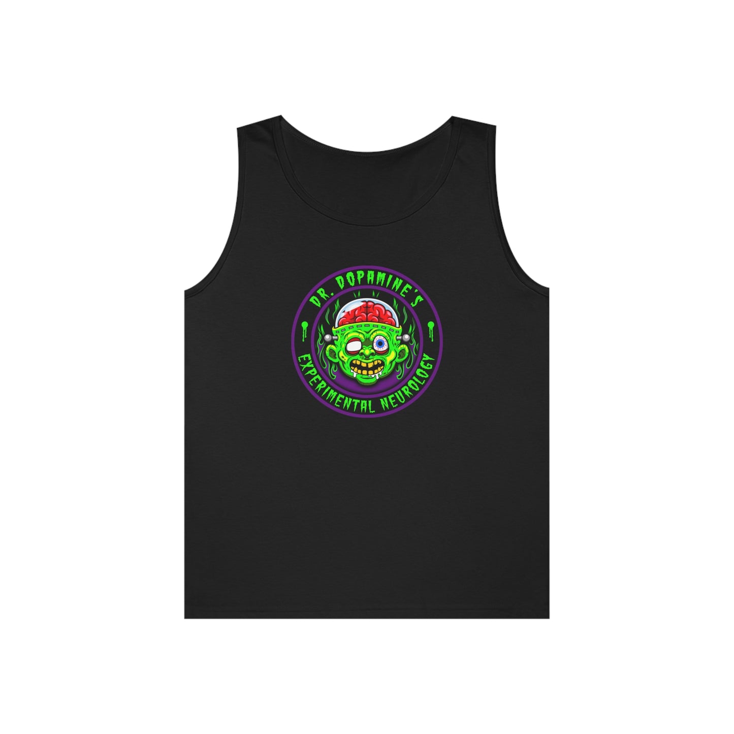 DR DOPAMINE'S - EXPERIMENTAL NEUROLOGY Unisex Heavy Cotton Tank Top