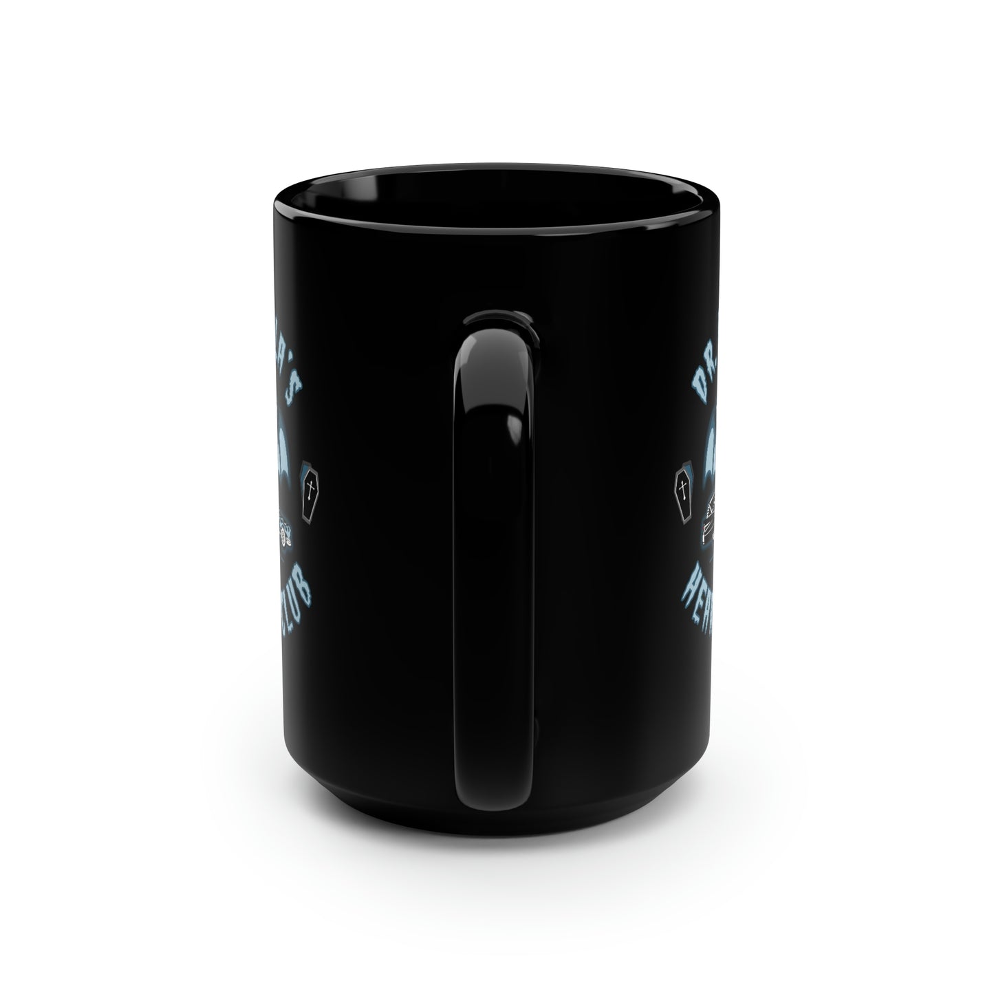 DR. ACULA'S - HEARSE CLUB 1 Black Mug, 15oz