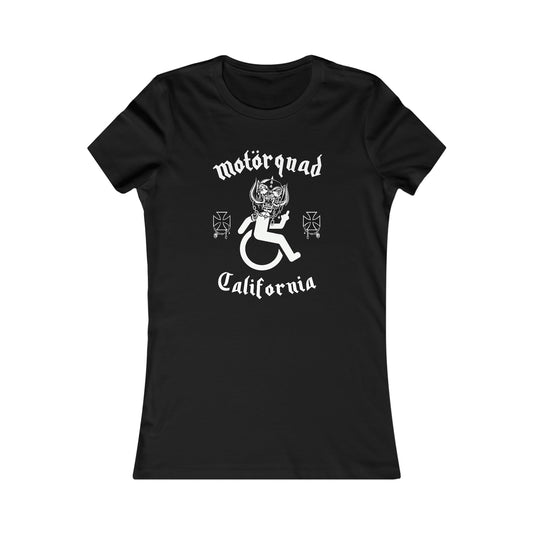 WHEELCHARIOT 3 (Motorquad) Women's Favorite Tee