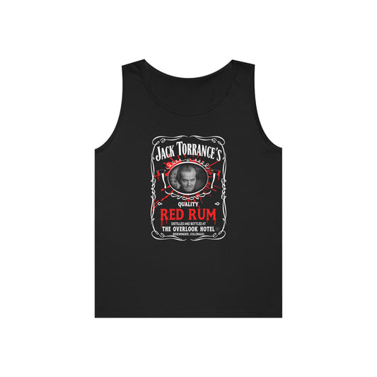 JACK TORRANCE'S - RED RUM Unisex Heavy Cotton Tank Top