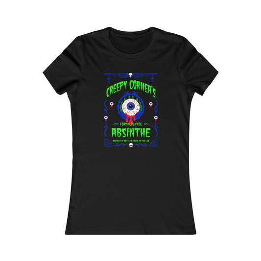 ABSINTHE MONSTERS 13 (CREEPY CORNEA) Women's Favorite Tee