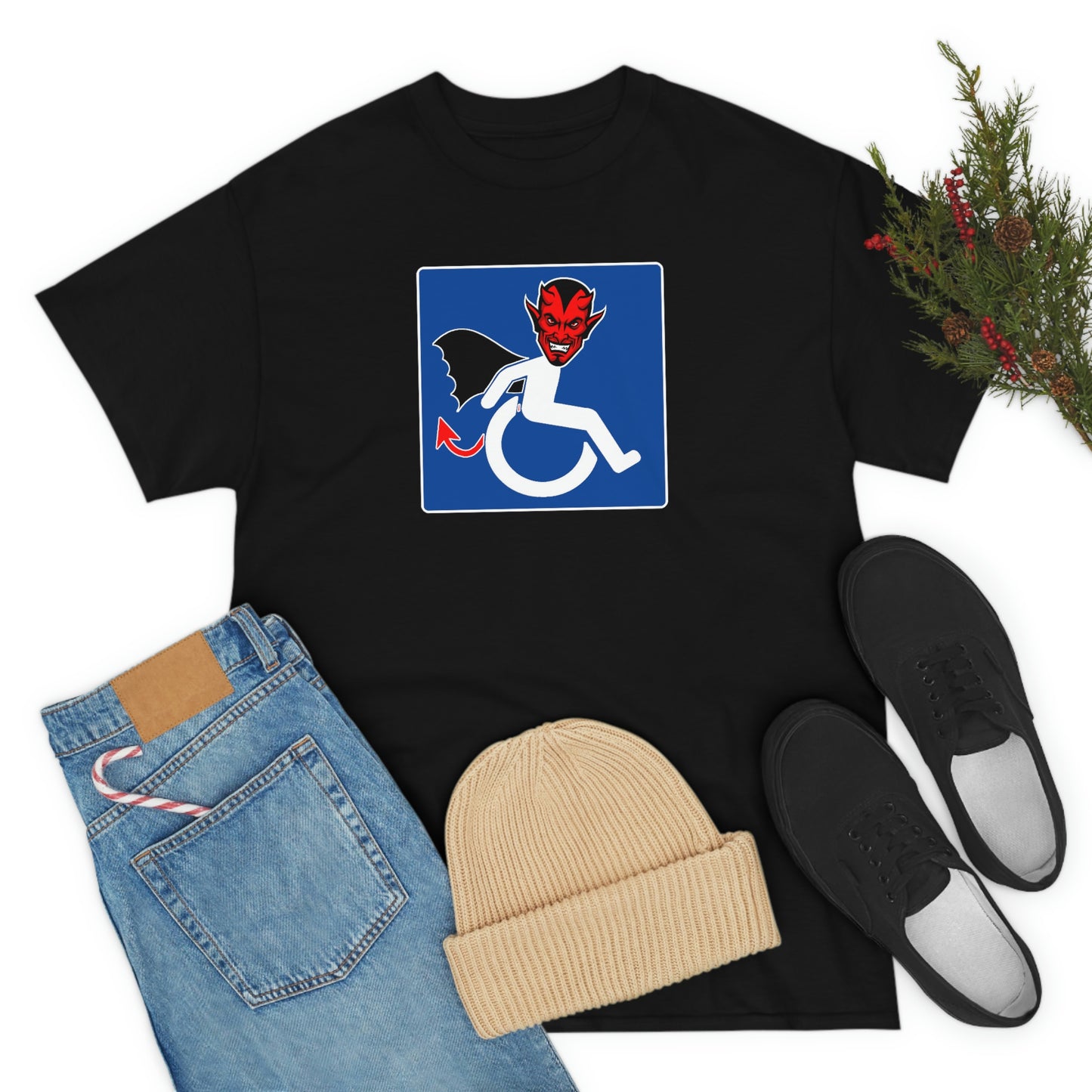 WHEELCHARIOT 5 (Luis) 2 Unisex Heavy Cotton Tee