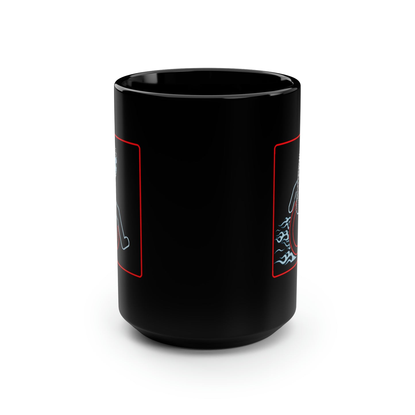 WHEELCHARIOT 13 (Vamp) Black Mug, 15oz