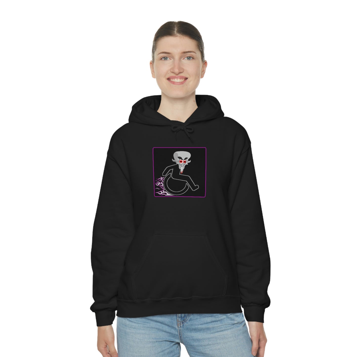 WHEELCHARIOT 9 (Nosferatu) 1 Unisex Heavy Blend™ Hooded Sweatshirt