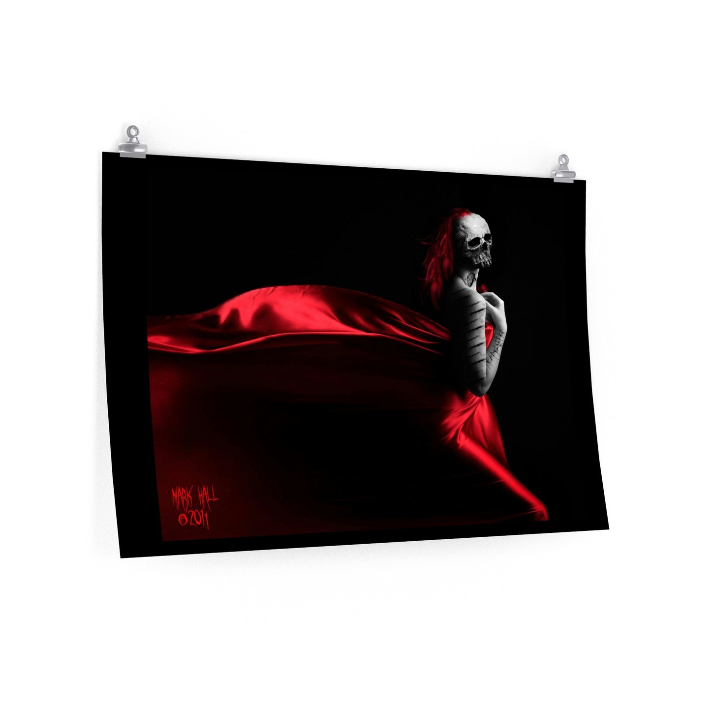 RED SHADOWS Premium Matte horizontal posters
