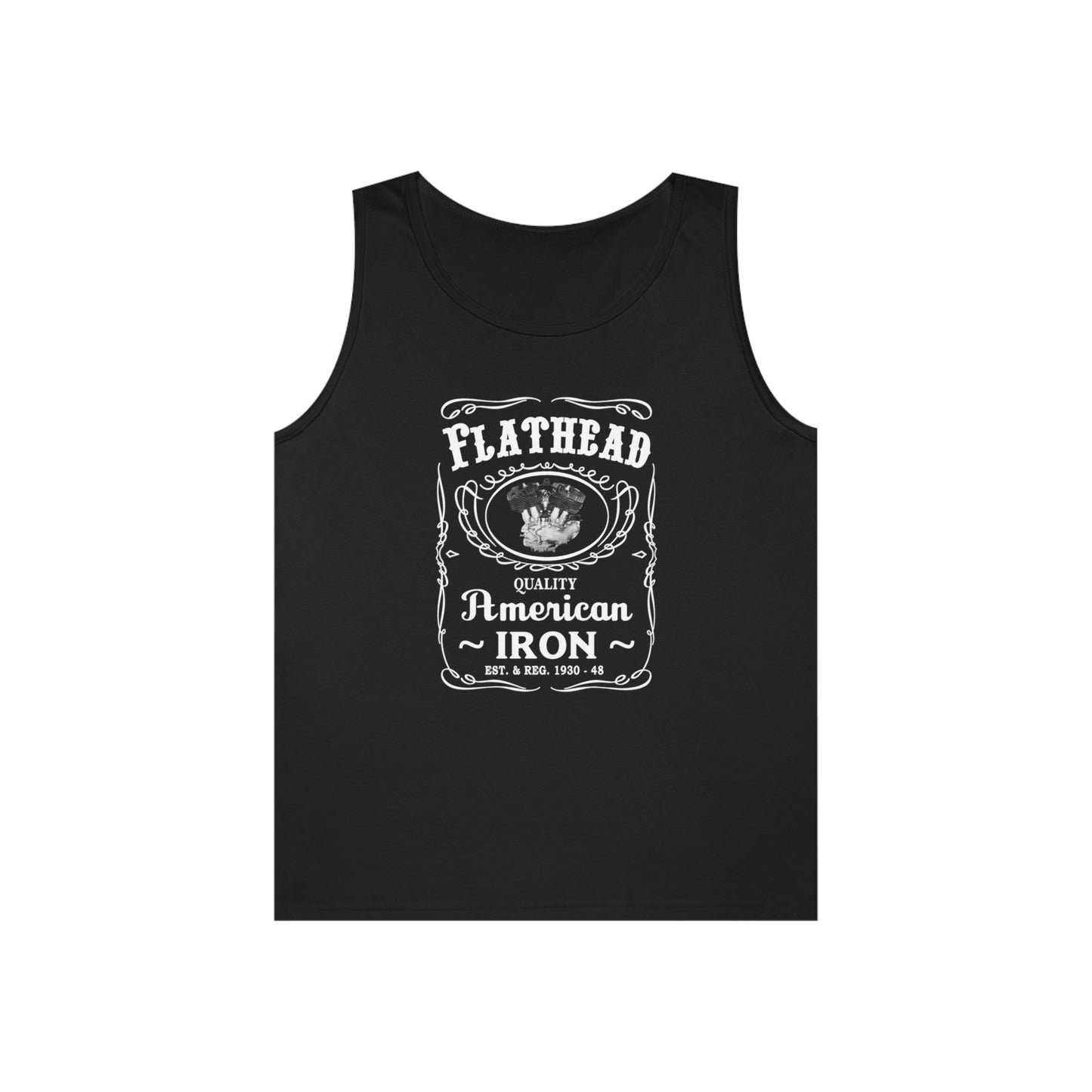 FLATHEAD 2 (JD) Unisex Heavy Cotton Tank Top