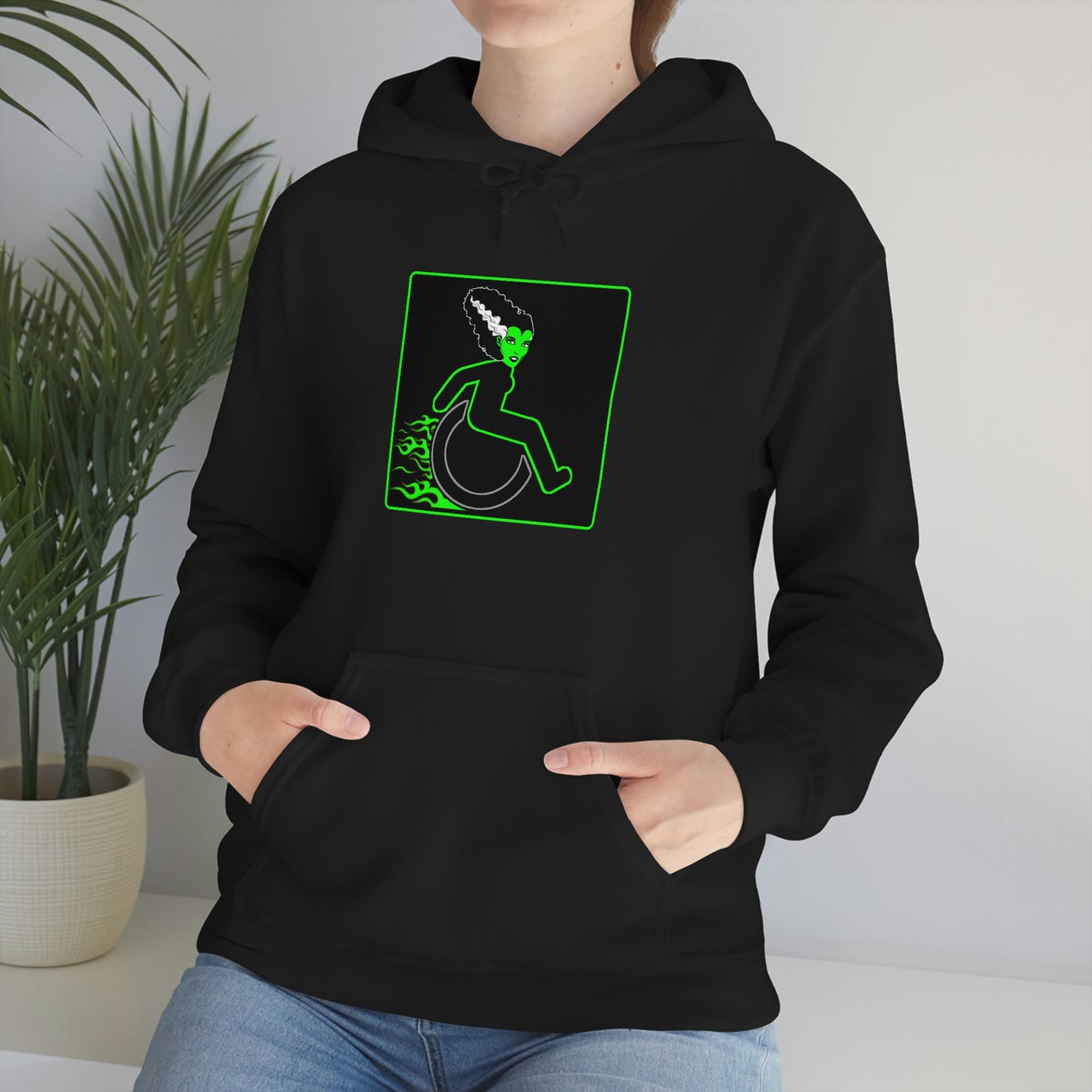 WHEELCHARIOT 14 (Bride) Unisex Heavy Blend™ Hooded Sweatshirt