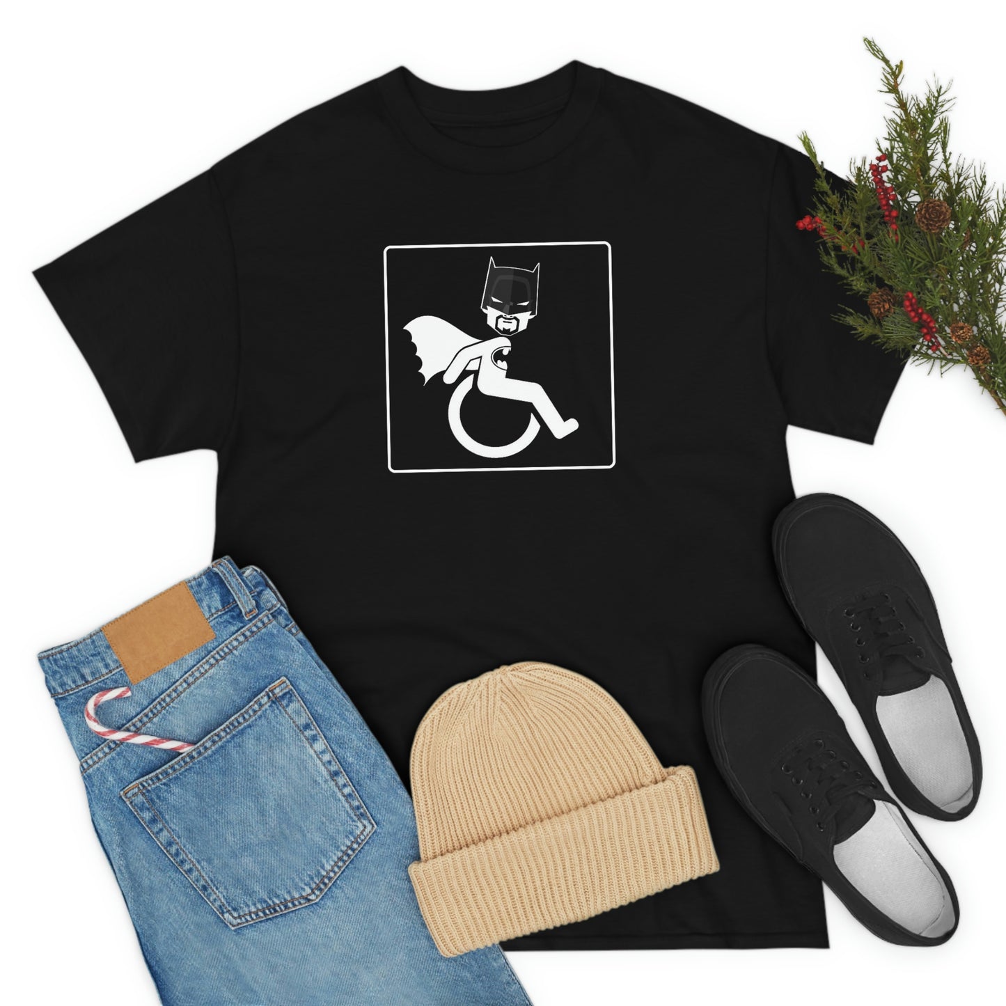 WHEELCHARIOT 10 (Bruce) 1 Unisex Heavy Cotton Tee