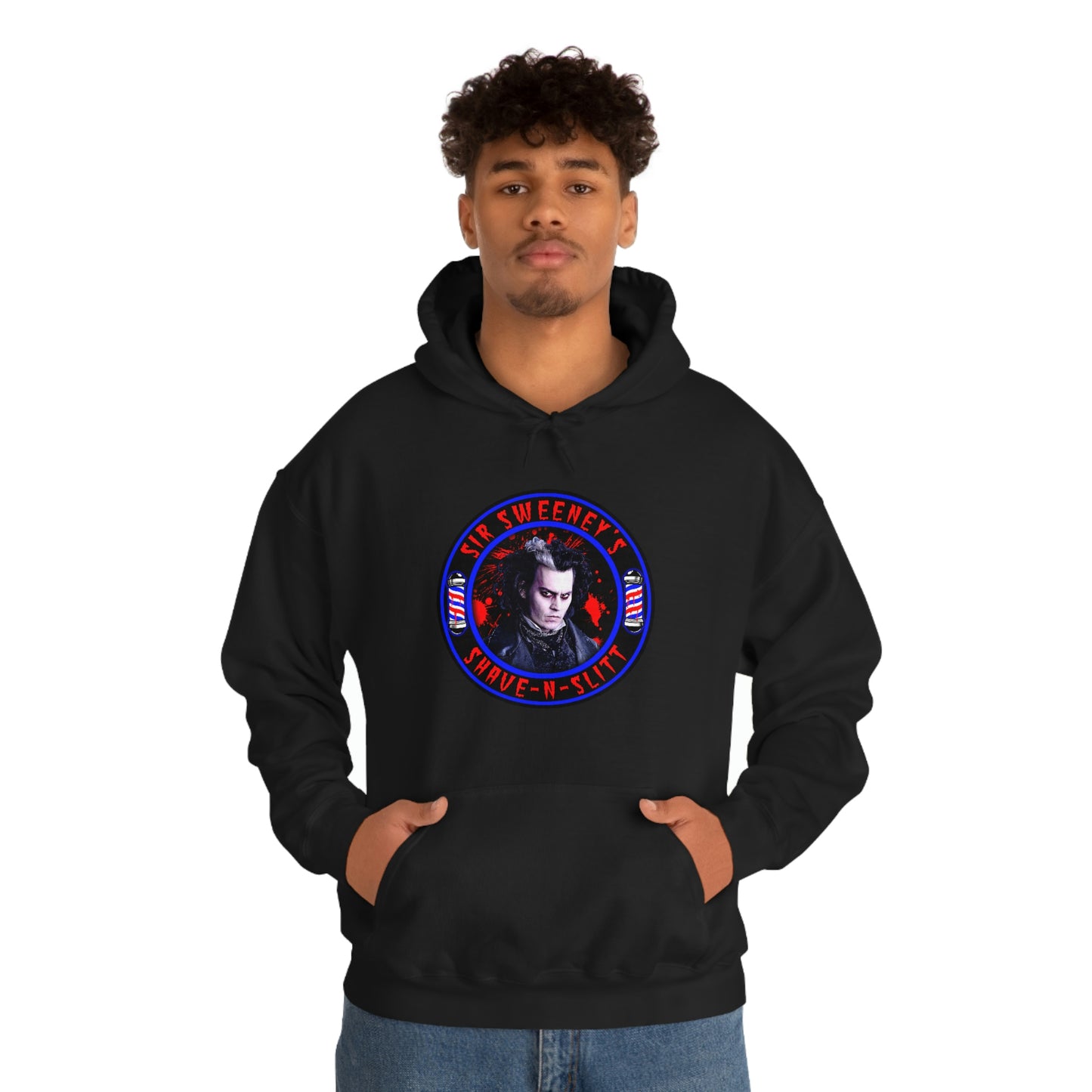 SIR SWEENEY - SHAVE N SLITT Unisex Heavy Blend™ Hooded Sweatshirt