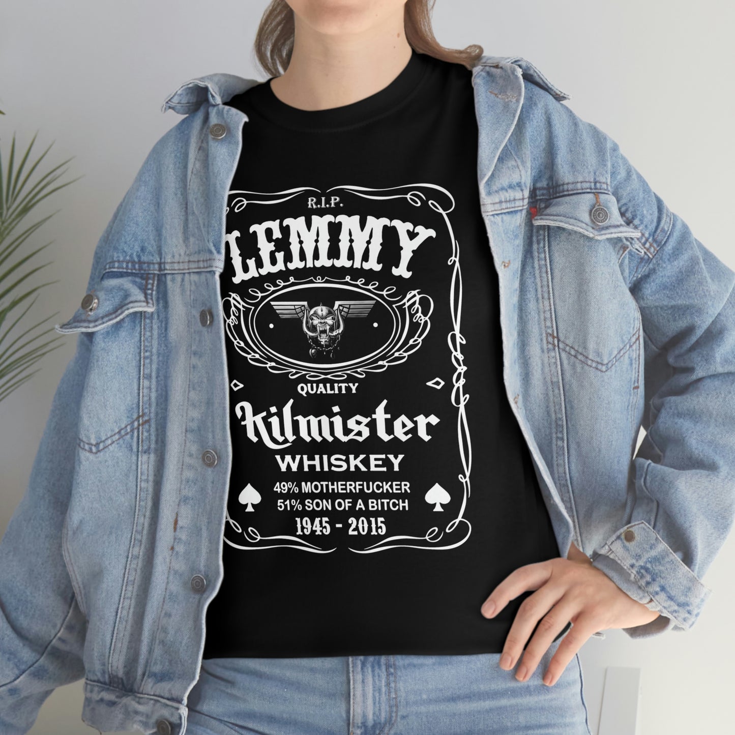 LEMMY TRIBUTE 2 Unisex Heavy Cotton Tee