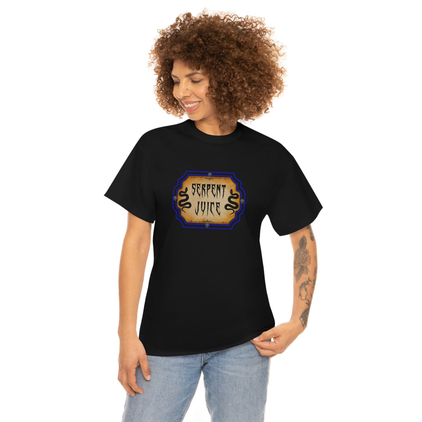 WITCHERY POTIONS 10 (SERPENT JUICE) Unisex Heavy Cotton Tee