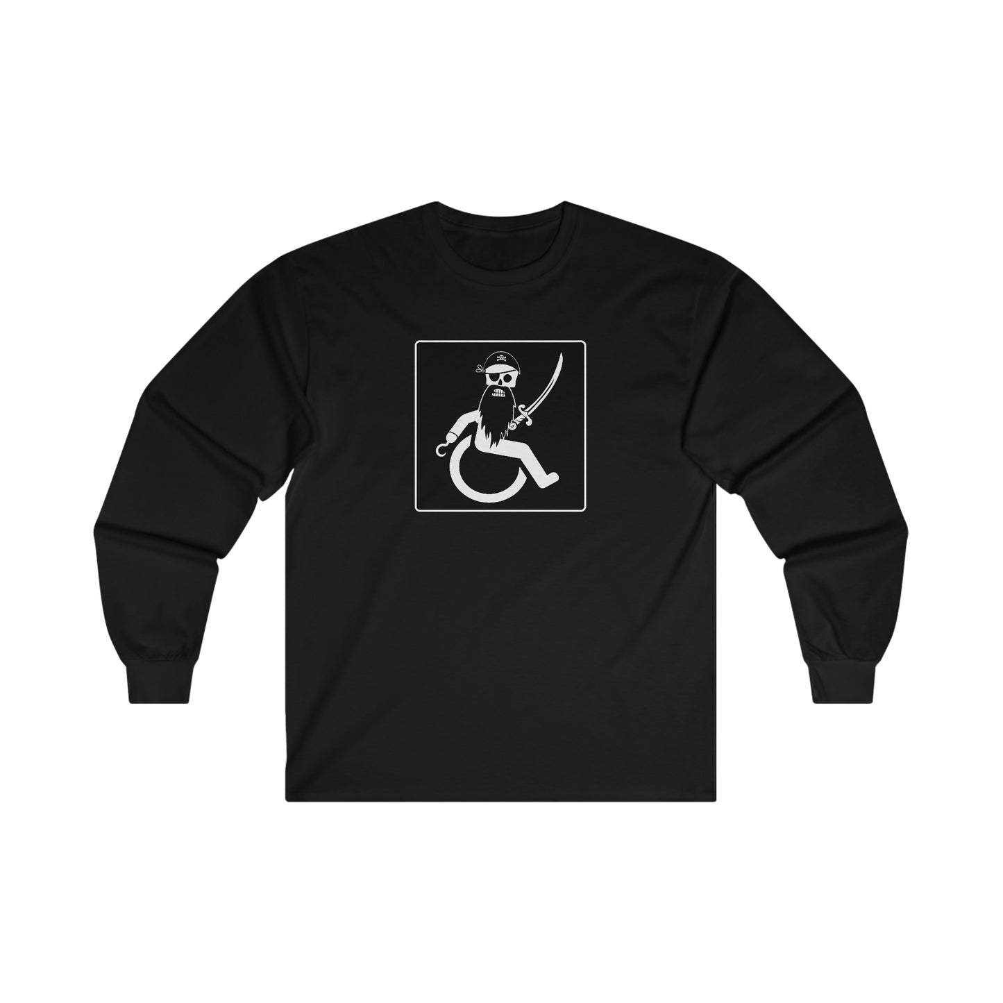 WHEELCHARIOT 4 (Pirate) 1 Ultra Cotton Long Sleeve Tee