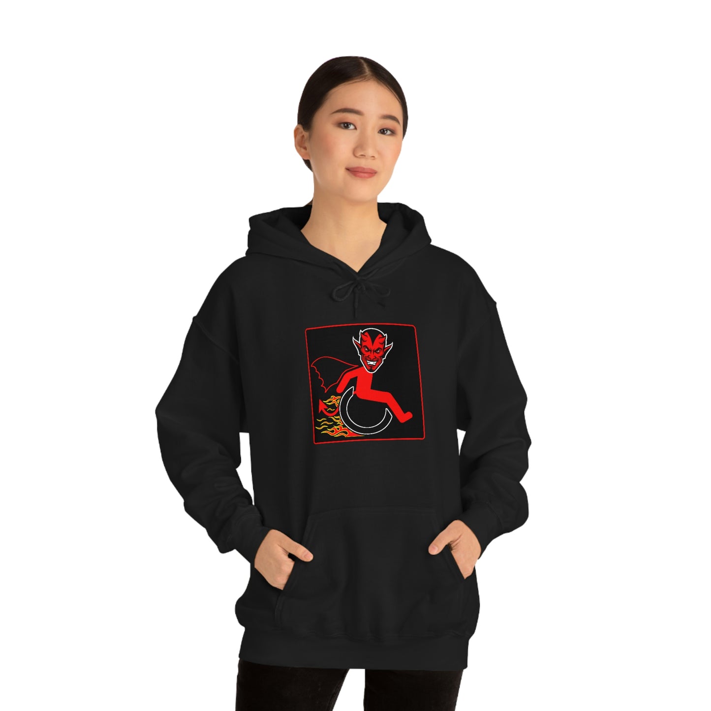 WHEELCHARIOT 5 (Luis) 1 Unisex Heavy Blend™ Hooded Sweatshirt