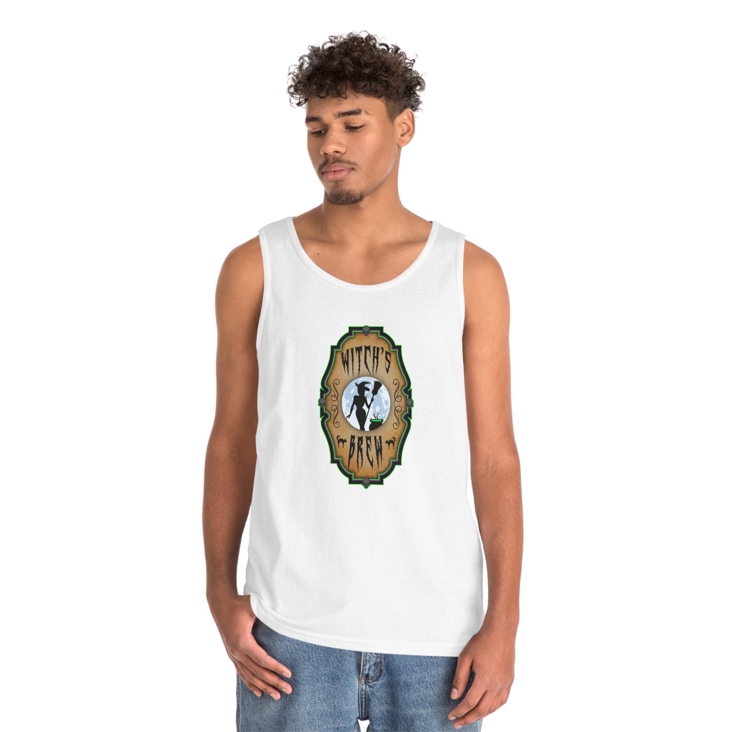 WITCHERY POTIONS 2 (WITCH'S BREW) Unisex Heavy Cotton Tank Top