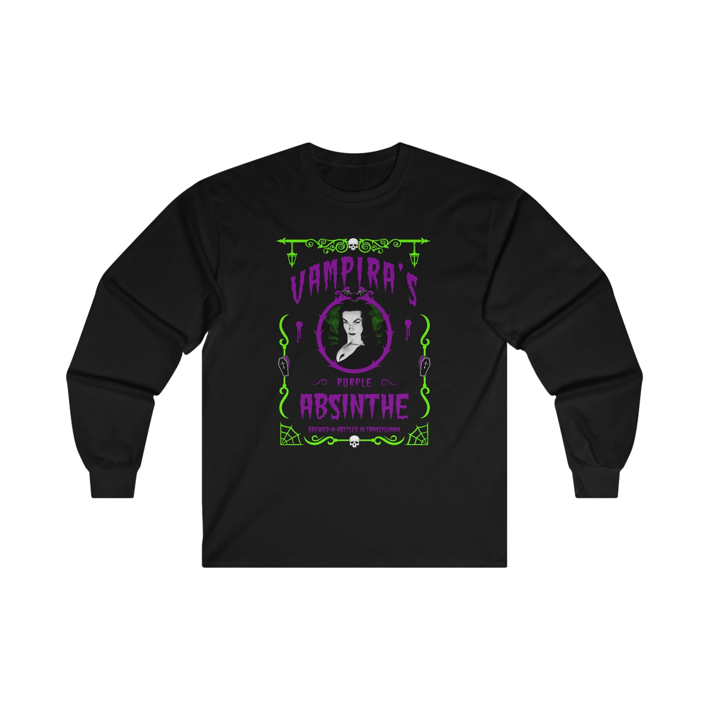 ABSINTHE MONSTERS 4 (VAMPIRA) Ultra Cotton Long Sleeve Tee