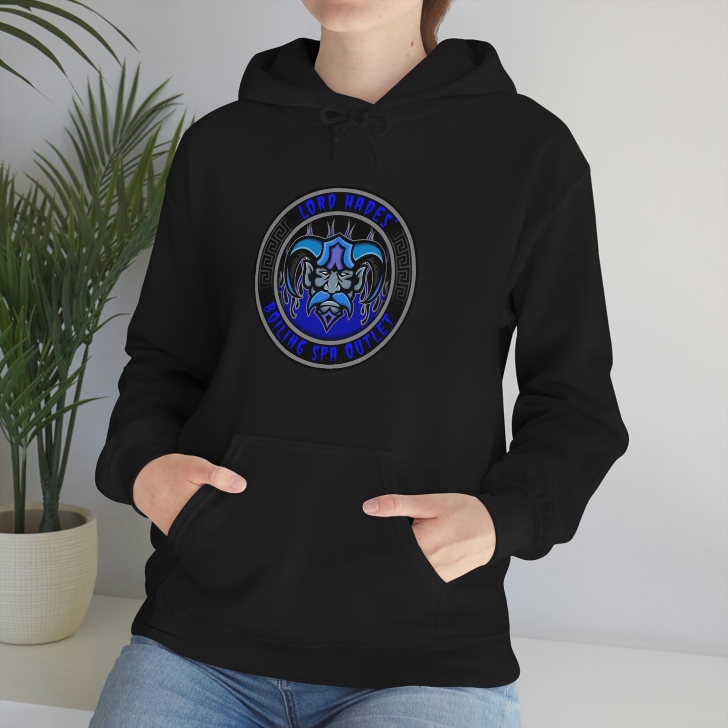 LORD HADES - BOILING SPA OUTLET Unisex Heavy Blend™ Hooded Sweatshirt